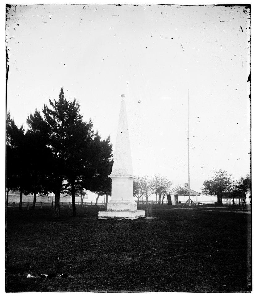 St. Augustine, Florida. Monument LOC cwpb.03326