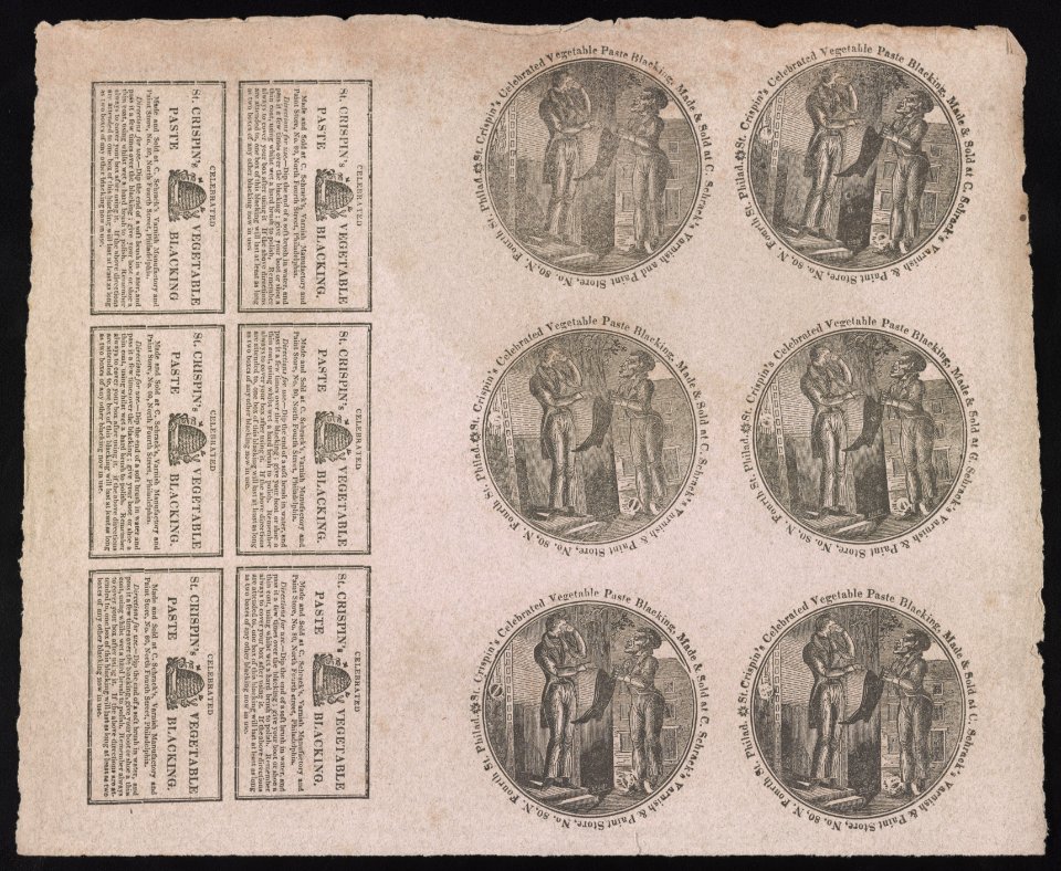St. Crispin's celebrated vegetable paste blacking LCCN2015651502