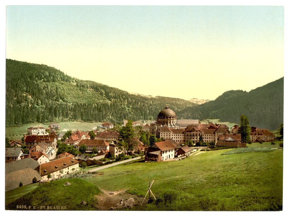 St. Blasien, general view, Black Forest, Baden, Germany-LCCN2002696349
