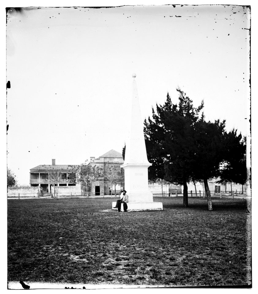 St. Augustine, Florida. Monument LOC cwpb.03329