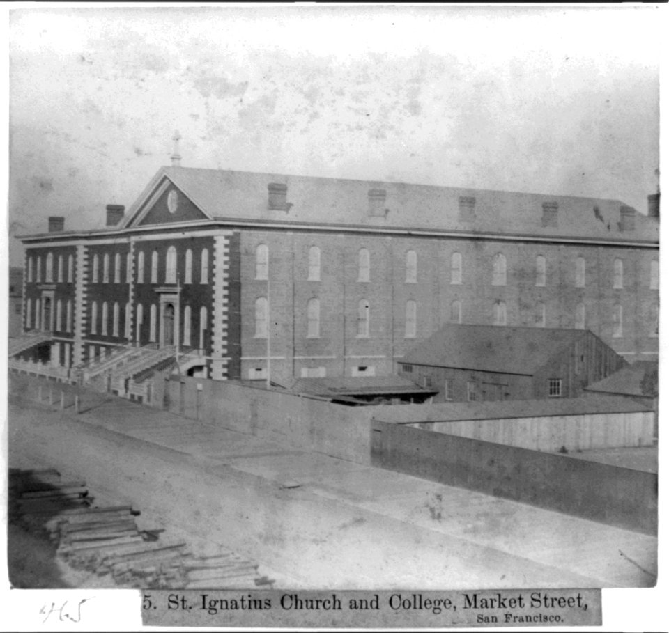St. Ignatius Church and College, Market Street, San Francisco LCCN2002723029