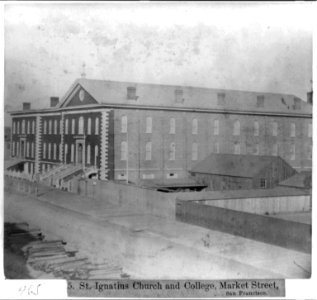 St. Ignatius Church and College, Market Street, San Francisco LCCN2002723029