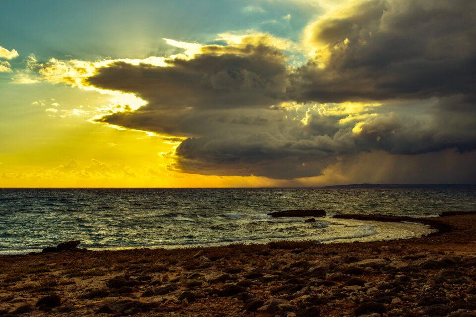 Sea nature landscape