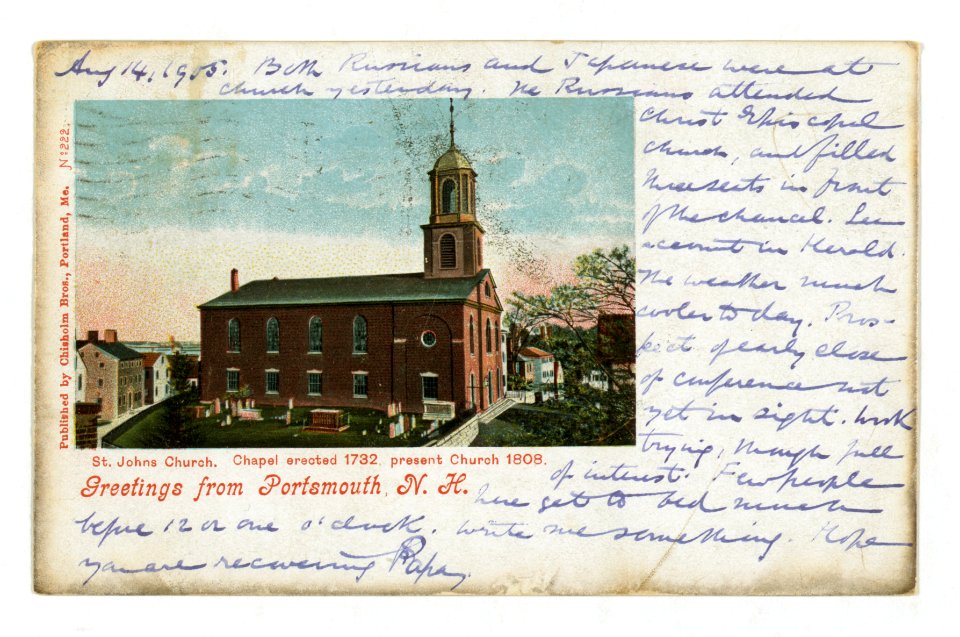 St. Johns Church. Chapel erected 1732, present church 1808 LCCN2005680004