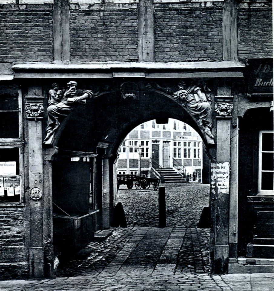 St. Jakobi Kirchhof 1880