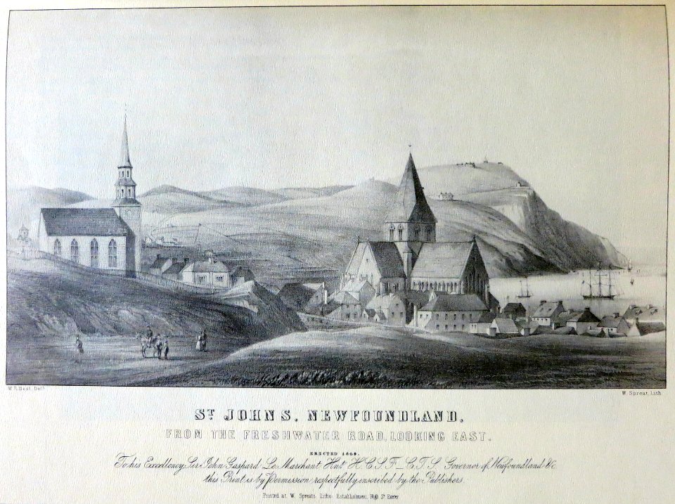 St. John's from Freshwater Road