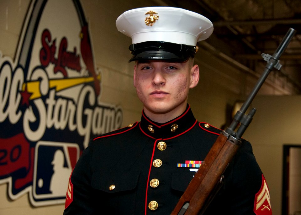 St. Louis Cardinals annual Military Appreciation Day event 150926-N-II118-016