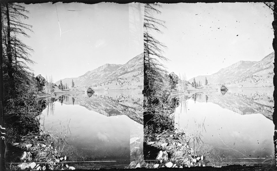 St. Mary's Lake, under Bristol Head. Santa Maria Lake, San Cristobal Quadrangle. Mineral County, Colorado. - NARA - 517569