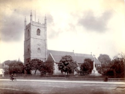 St. Mary's Church, Reading, from the south-west, 1890-1899 photo