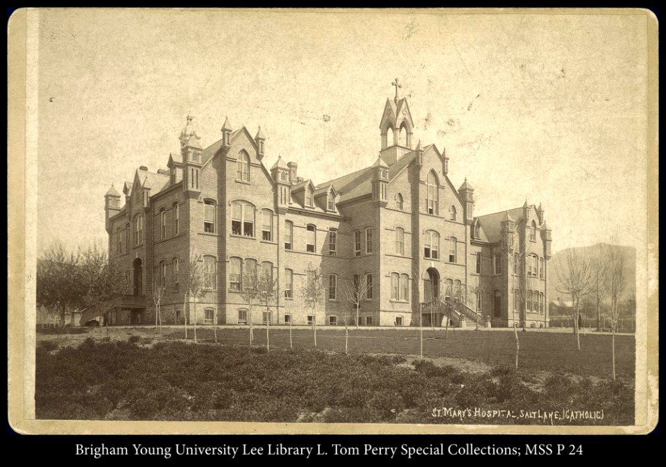 St. Mary's Hospital. Salt Lake, Catholic