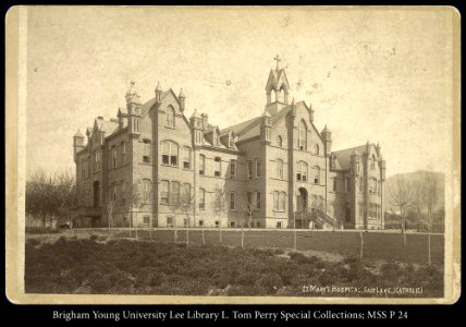 St. Mary's Hospital. Salt Lake, Catholic