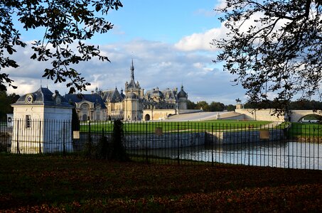 Castle castle of chantilly palace