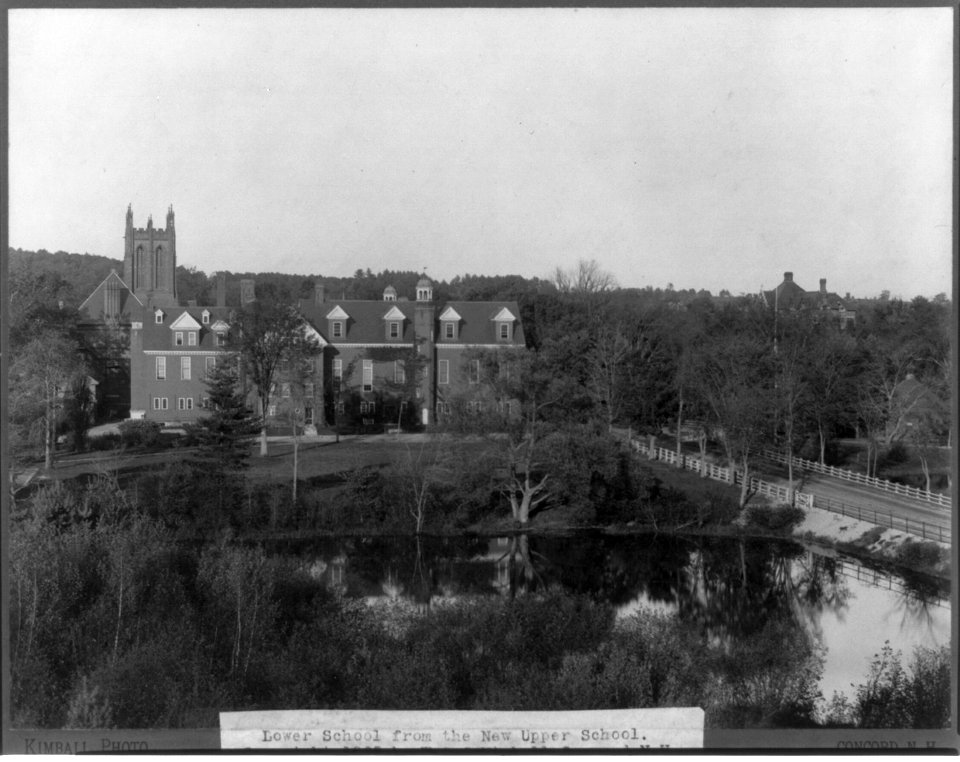 St. Paul's School, Concord, N.H.)- Lower school from the new upper school LCCN2005688989