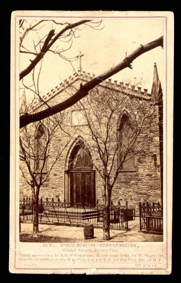St. Peter's Church, Grand Street, Jersey City - Stacy 691 B'way. LCCN2016653304