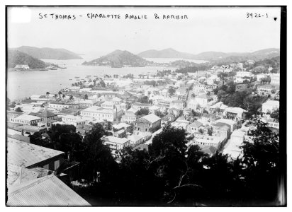 St. Thomas - Charlotte Amalie & Harbor LCCN2014702253