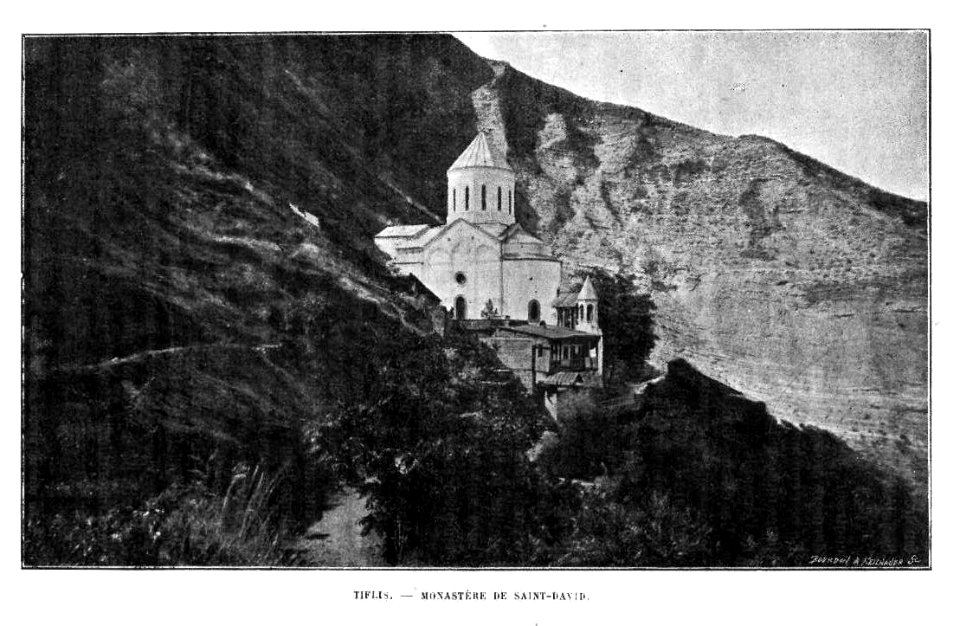 St.-David monastery, Tbilisi (de Baye)-1