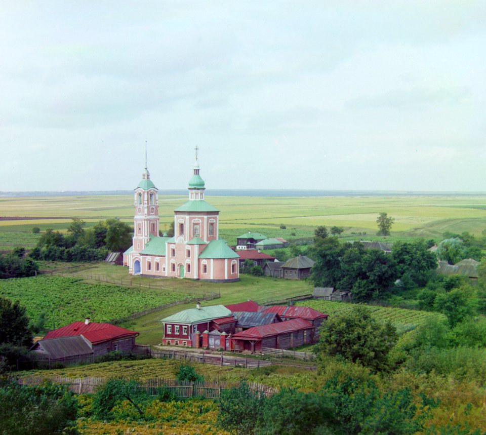 St.Boris&GlebChurch Suzdal Prokudin-Gorsky