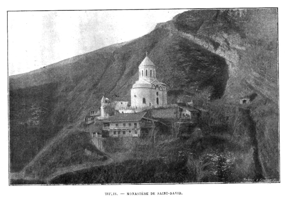 St.-David monastery, Tbilisi (de Baye)