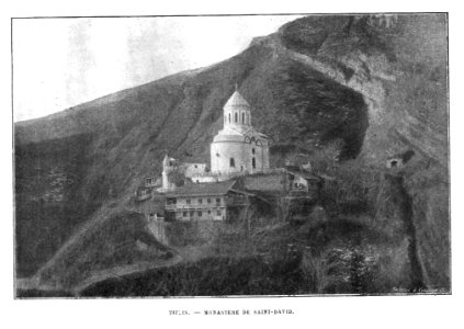 St.-David monastery, Tbilisi (de Baye)