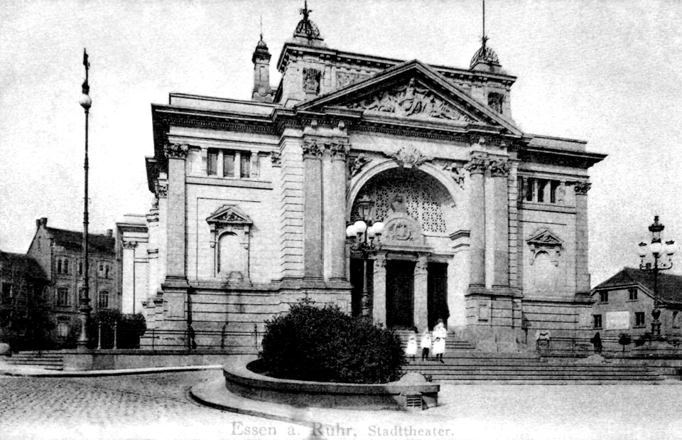 Stadttheater (Grillo), Essen um 1900