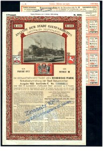 Stadt Gelsenkirchen 1922