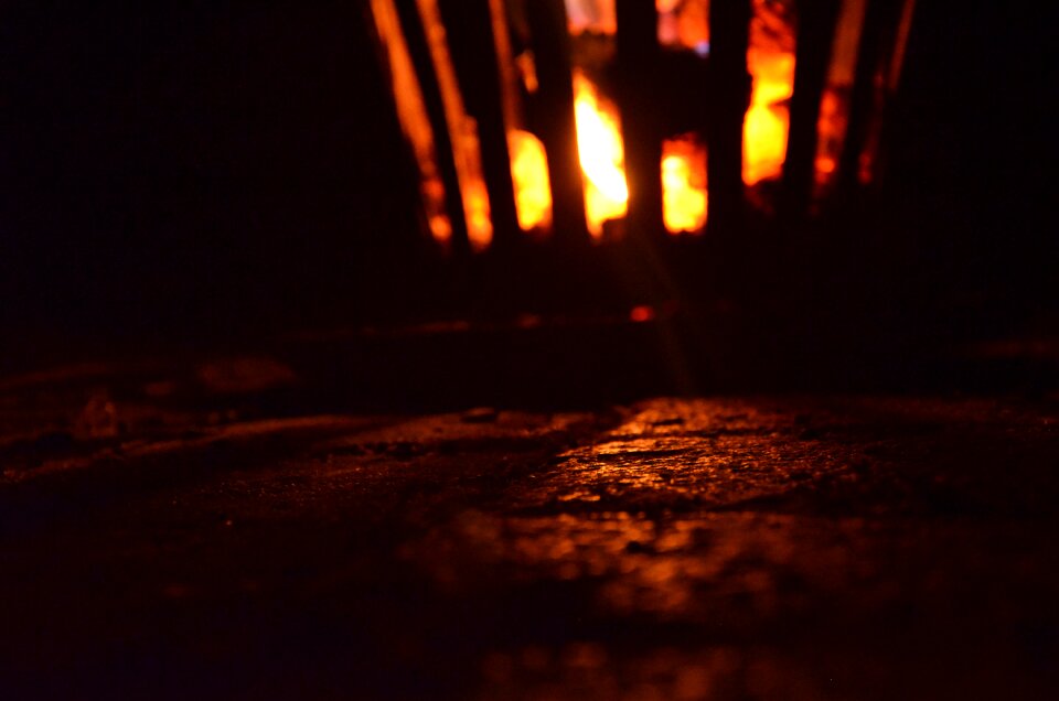 Night night photograph ground