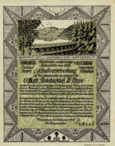 Stadtgemeinde Vöhrenbach 1923