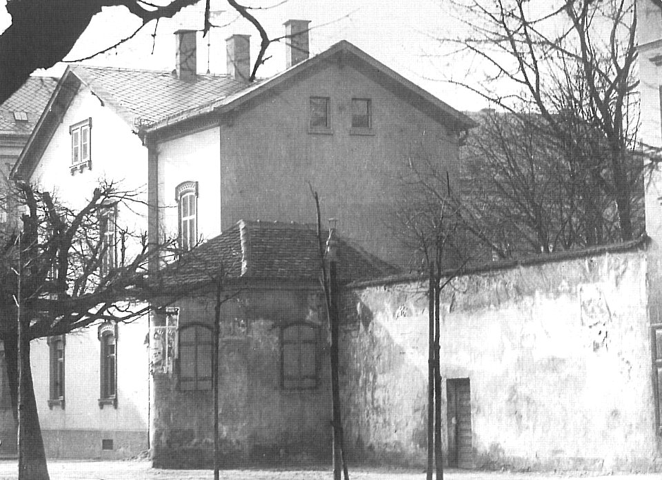Stadtmauer an der Promenade Bamberg ca 1885