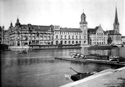 Stadthausquai Zürich 1901