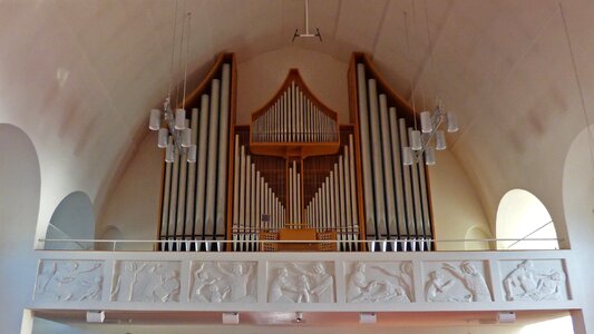 Iceland church organ photo