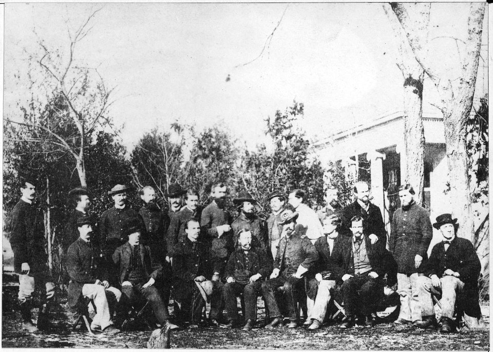 Staff of the Topographical Engineering Department. Headquarters, Army of the Cumberland. 1863. - NARA - 530458