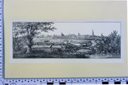 Stadtansicht Lüneburg Ansicht von Südosten 1830 9074