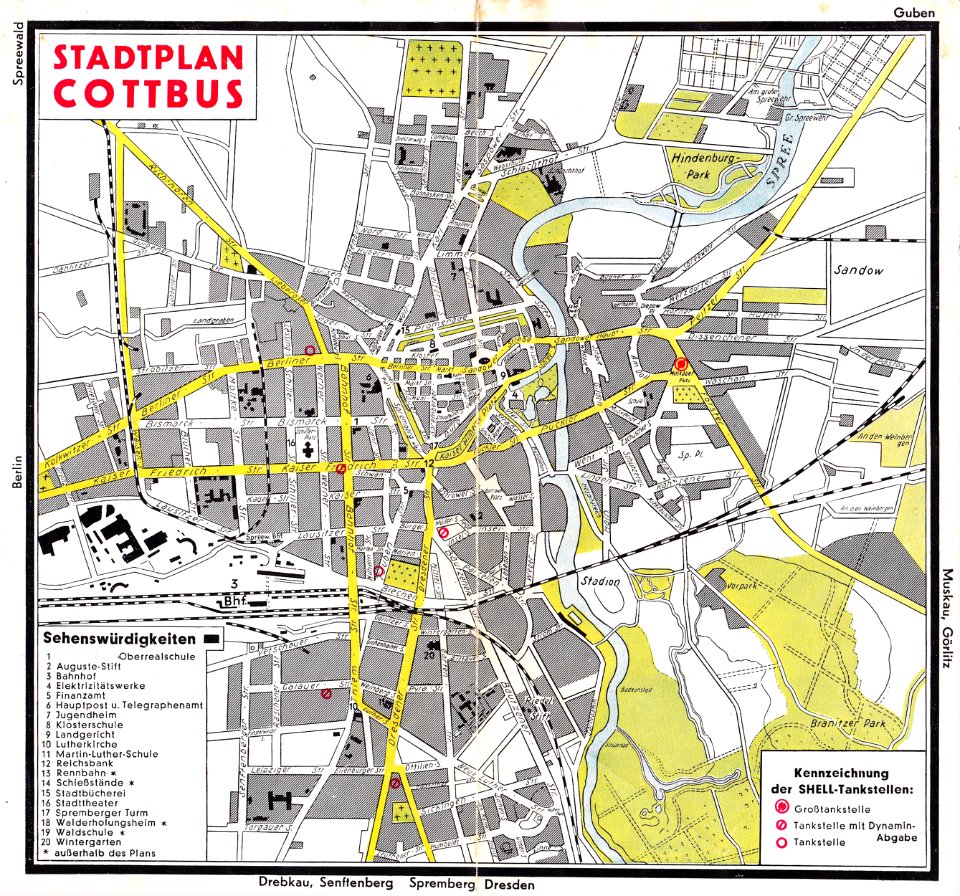 Stadtplan-Cottbus-1934