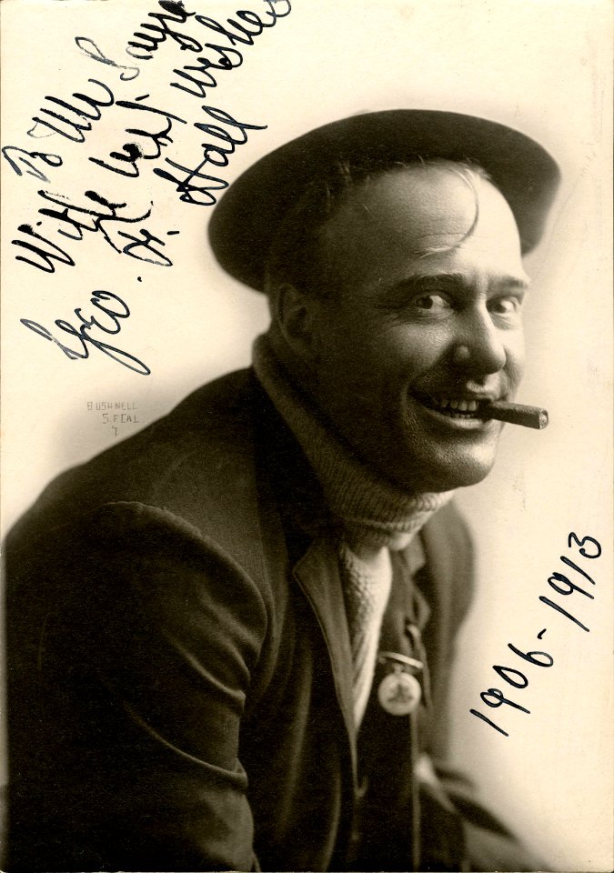 Stage actor George F Hall (SAYRE 3069)