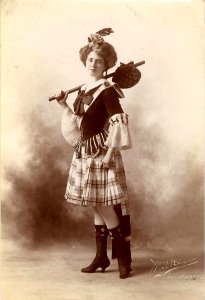 Stage actress Albertine Bensen (SAYRE 5097)