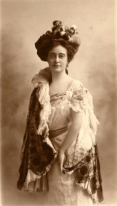 Stage actress Adine Bouvier (SAYRE 10738)