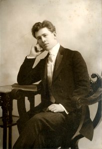 Stage actor John Harvey (SAYRE 3981)