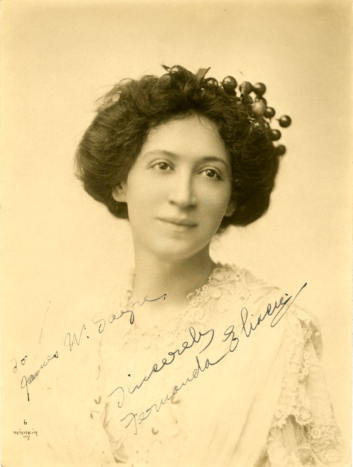 Stage actress Fernanda Eliscu (SAYRE 23056)