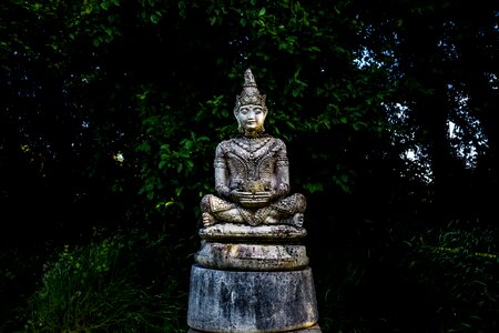 Meditation buddhism traditional photo