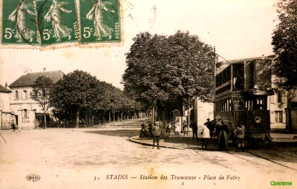 Stains.Place de Vatry