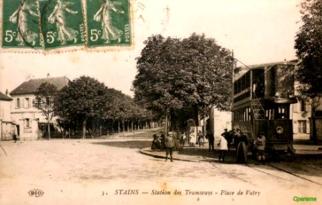 Stains.Place de Vatry