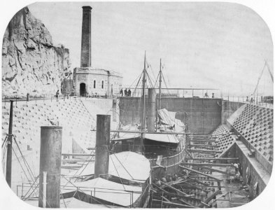 Stahl, Augusto - Kaiserliches Dock aus Granit auf der Insel Cobras (Zeno Fotografie) photo