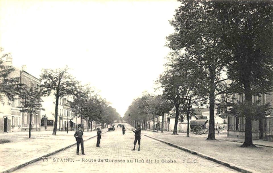 Stains.Route de Gonesse.Le Globe