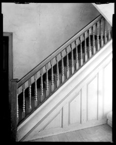 Staircase Keeling Princess Anne County Virginia by Frances Benjamin Johnston