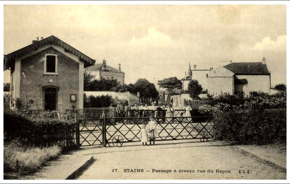 Stains.Rue du Repos