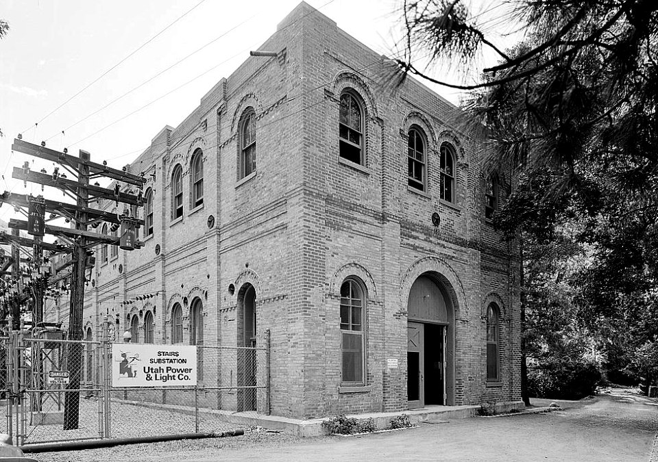 Stairs Power Station HABS UT1