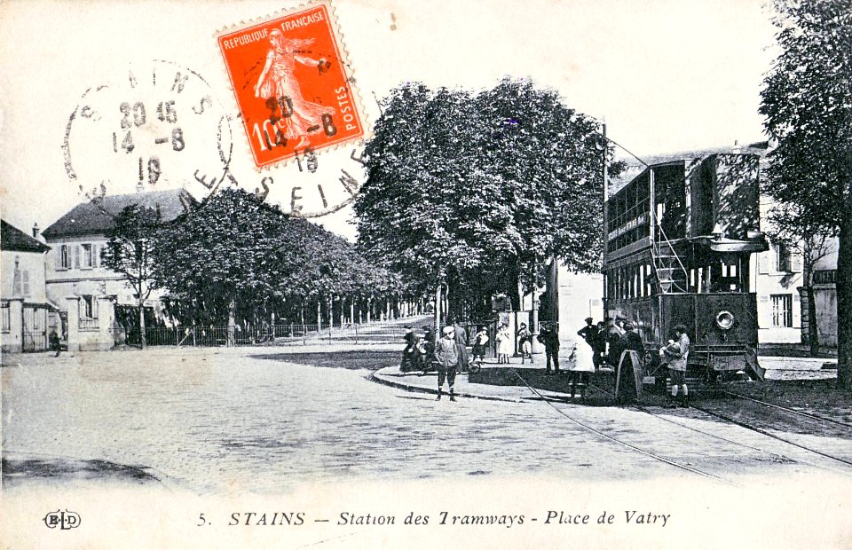Stains Station des Tramways