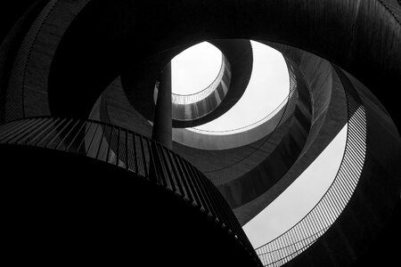 Spiral building strucutre photo