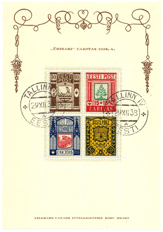StampsEstonia1938MichelBlock1