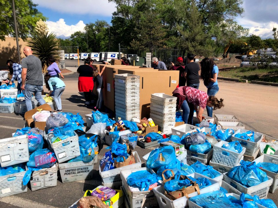 Stamp Out Hunger Food Drive 2019 in Albuquerque, New Mexico. 02